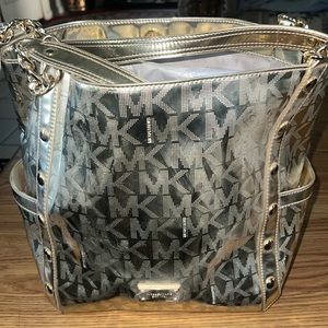 Michael Kors Gold Large shoulder Tote